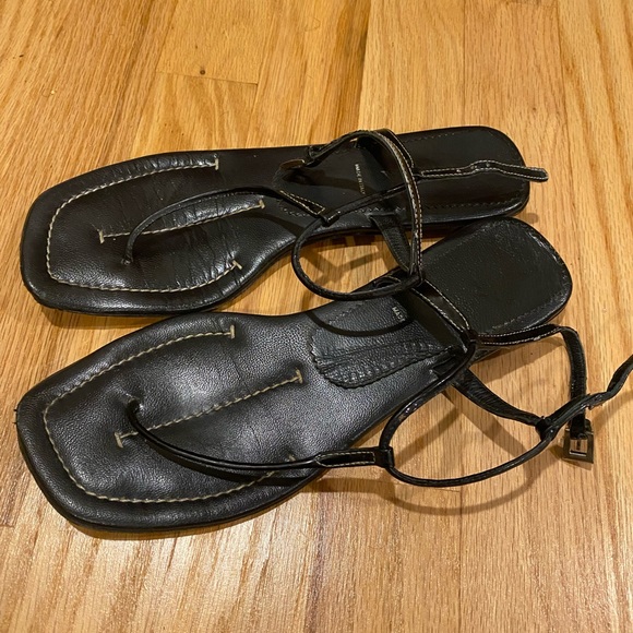 Prada Shoes - Prada T strap Sandals